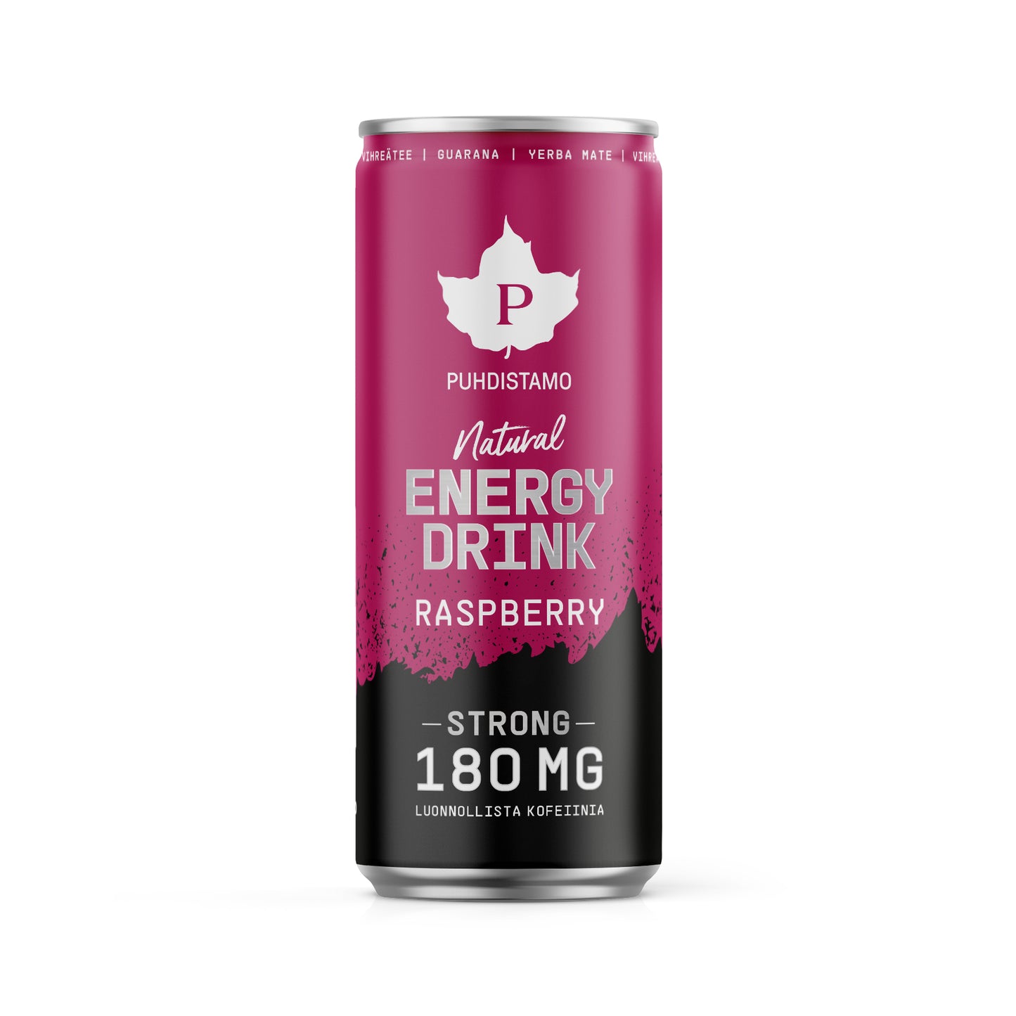 Puhdistamo Natural Energy Drink Raspberry Strong-Puhdistamo-Hyvinvoinnin Tavaratalo