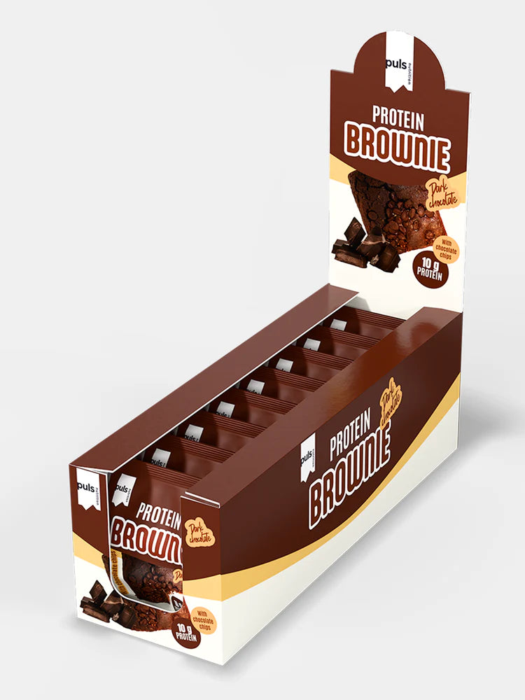 Puls Proteiinibrownie Dark Chocolate-Puls Nutrition-Hyvinvoinnin Tavaratalo