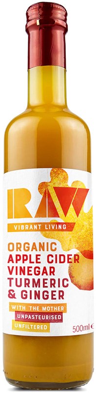 RAW Luomu Omenasiiderietikka Kurkuma & Inkivääri-RAW-Hyvinvoinnin Tavaratalo