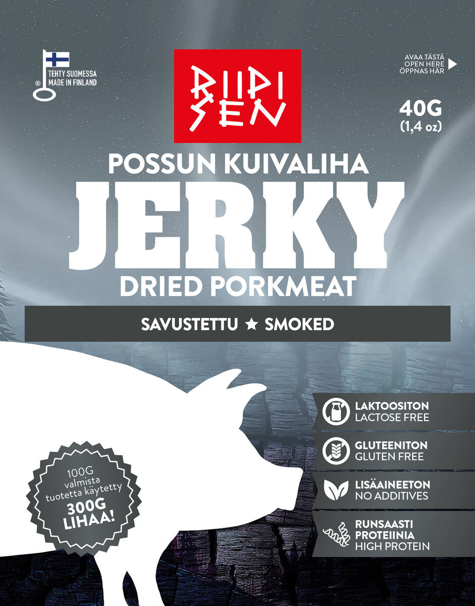 Riipisen Possun Kuivaliha Savustettu-Riipisen-Hyvinvoinnin Tavaratalo