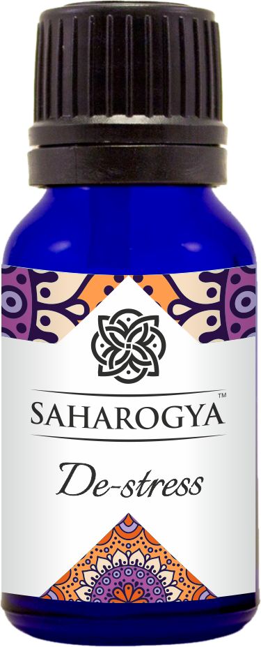 Saharogya Eteerinen Öljysekoitus De-stress-Saharogya-Hyvinvoinnin Tavaratalo