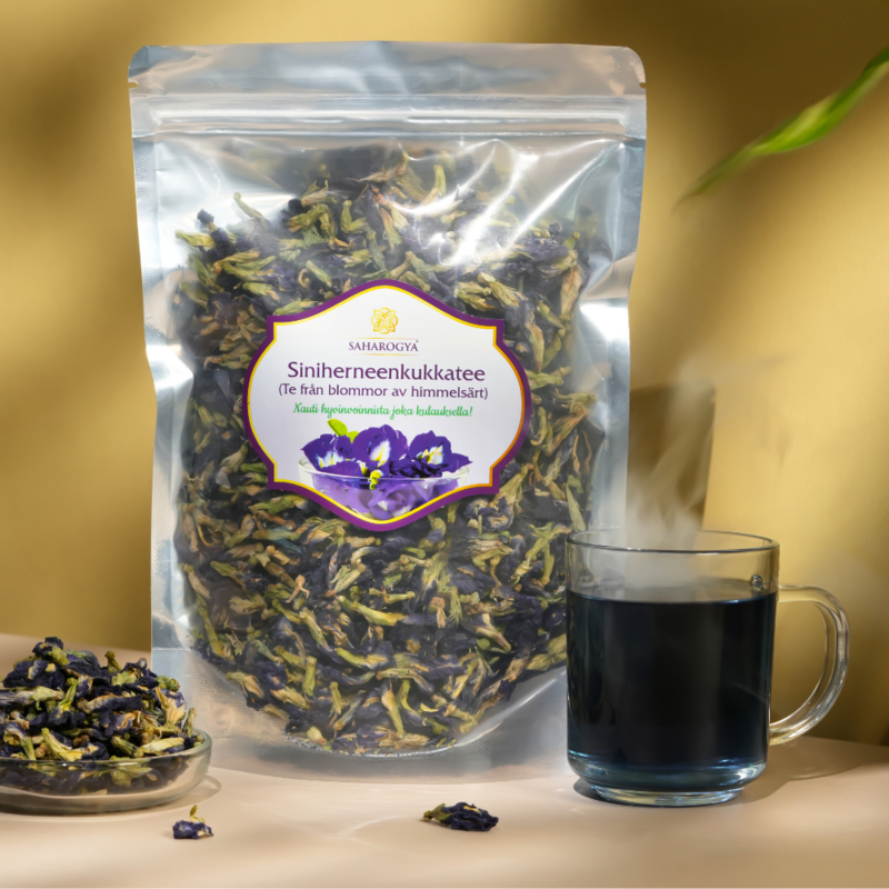 Saharogya Siniherneenkukkatee-Saharogya-Hyvinvoinnin Tavaratalo