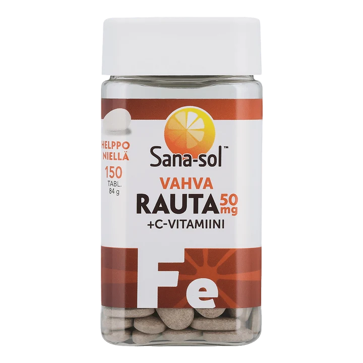 Sana-sol Vahva Rauta + C-vitamiini