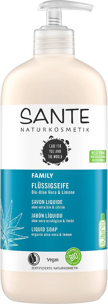 Sante Family Nestesaippua Aloe Vera & Lime-Sante-Hyvinvoinnin Tavaratalo