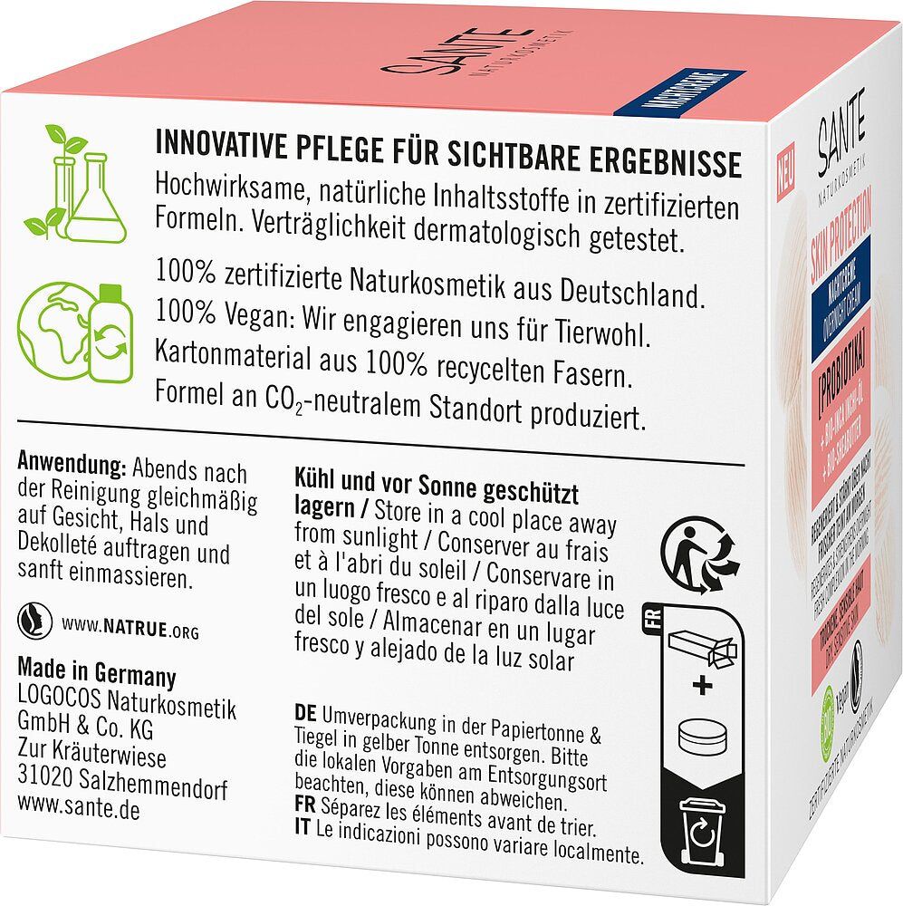 Sante Skin Protection Yövoide-Sante-Hyvinvoinnin Tavaratalo