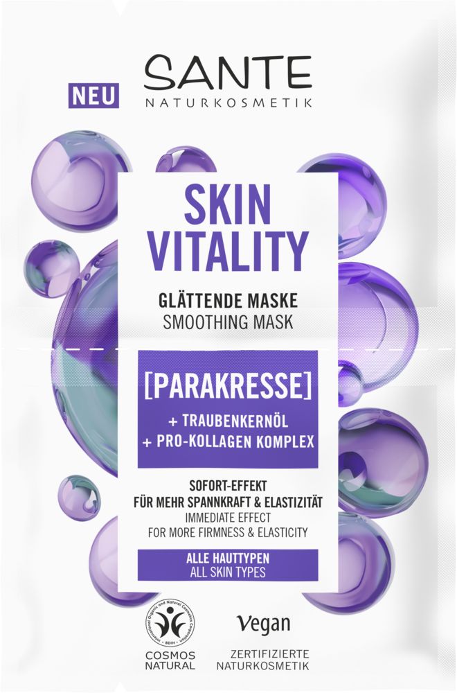 Sante Skin Vitality Kasvonaamio-Sante-Hyvinvoinnin Tavaratalo