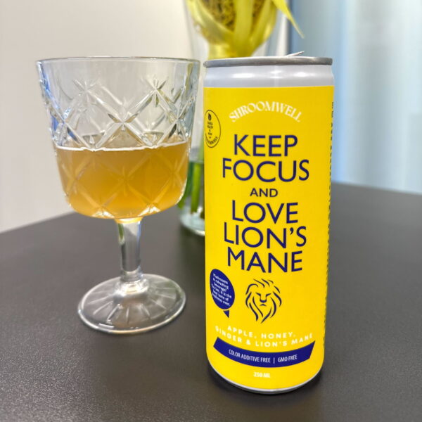 Shroomwell Lions Mane Focus Energiajuoma-Shroomwell-Hyvinvoinnin Tavaratalo