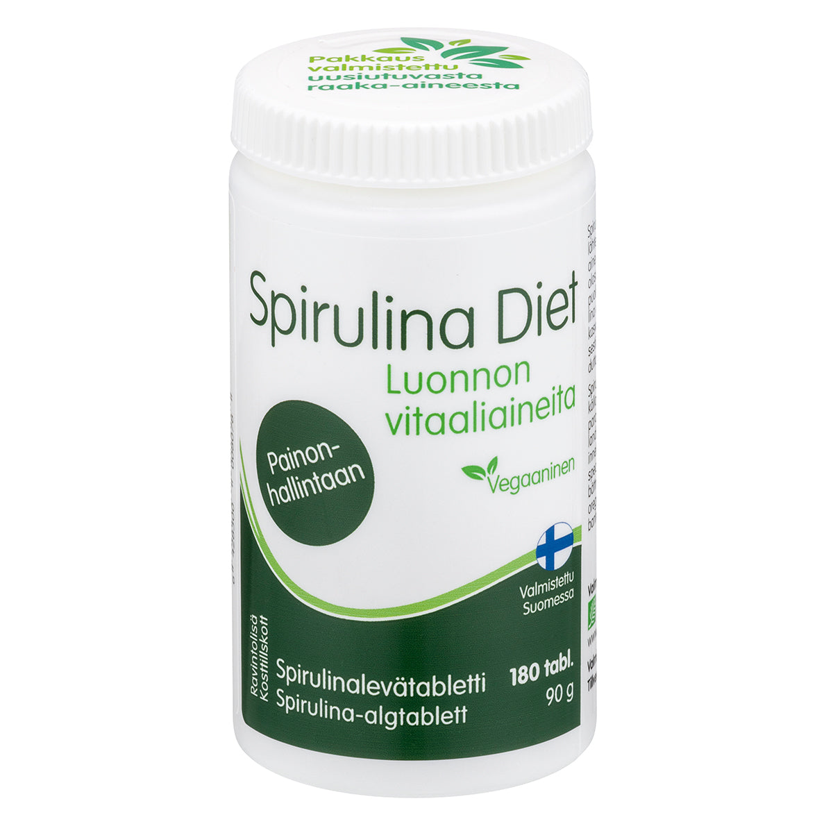 Spirulina Diet-Hankintatukku-Hyvinvoinnin Tavaratalo