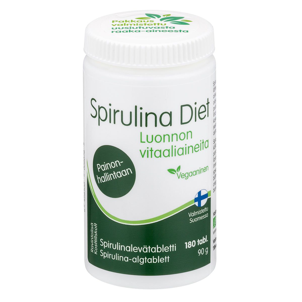 Spirulina Diet-Hankintatukku-Hyvinvoinnin Tavaratalo