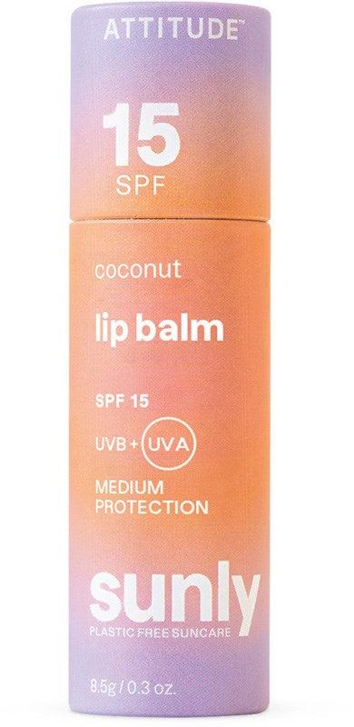 Sunly by Attitude Huulivoide SPF15-Sunly by Attitude-Hyvinvoinnin Tavaratalo