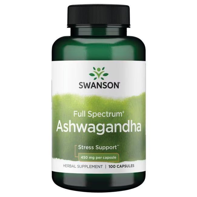 Swanson Full Spectrum Ashwagandha 450 mg