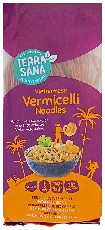 TerraSana Luomu Vermicelli Riisinuudeli-TerraSana-Hyvinvoinnin Tavaratalo