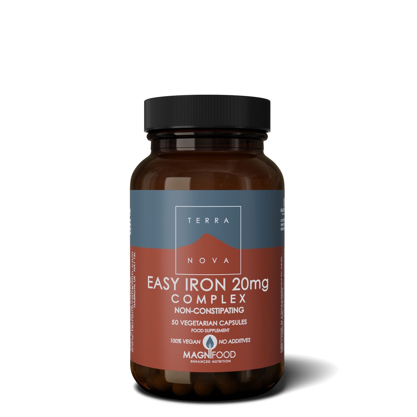 Terranova Easy Iron 20 mg Complex-Terranova-Hyvinvoinnin Tavaratalo
