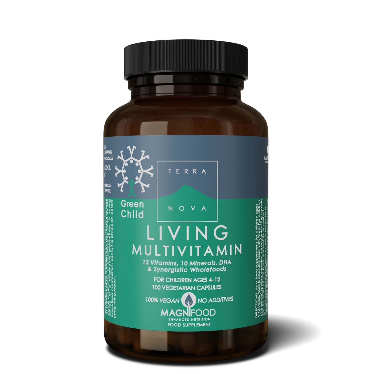 Terranova Green Child Living Multivitamin-Terranova-Hyvinvoinnin Tavaratalo