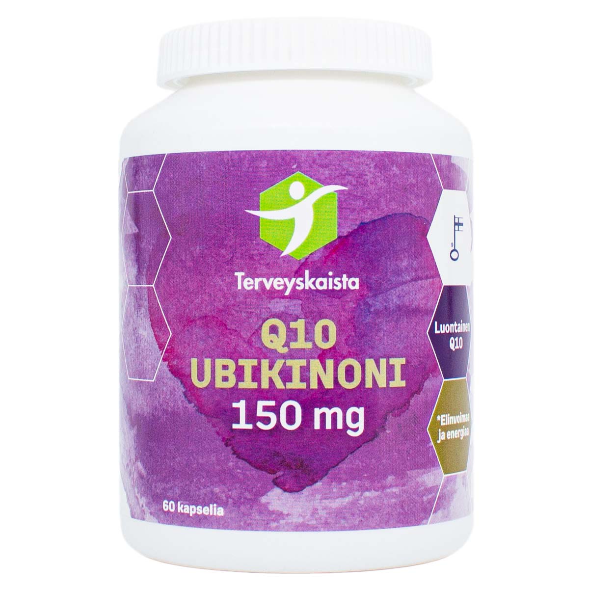 Terveyskaista Q10 Ubikinoni 150 mg-Terveyskaista-Hyvinvoinnin Tavaratalo