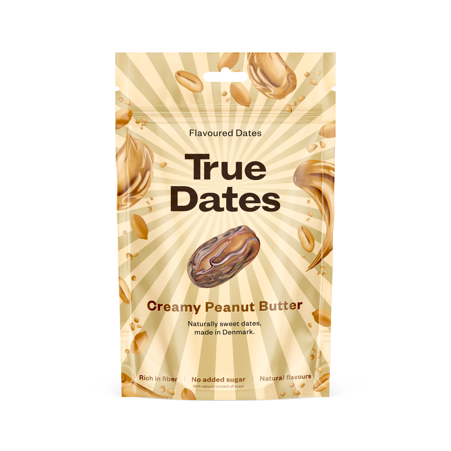 True Dates Kermainen Maapähkinävoi-True Co.-Hyvinvoinnin Tavaratalo