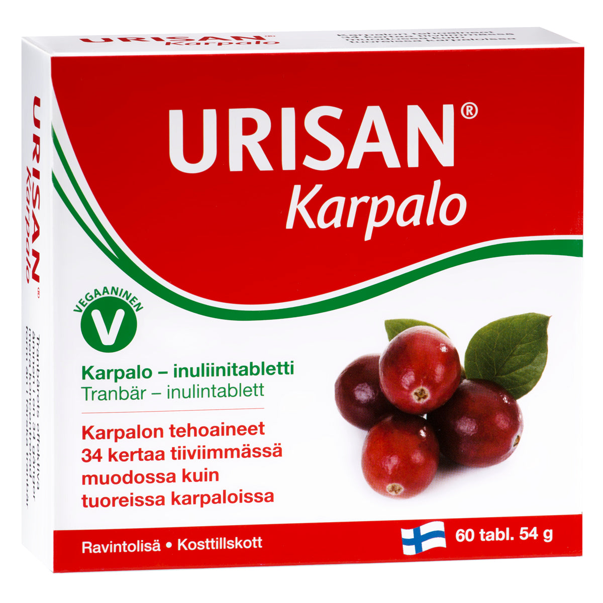 Urisan karpalotabletit-Hankintatukku-Hyvinvoinnin Tavaratalo