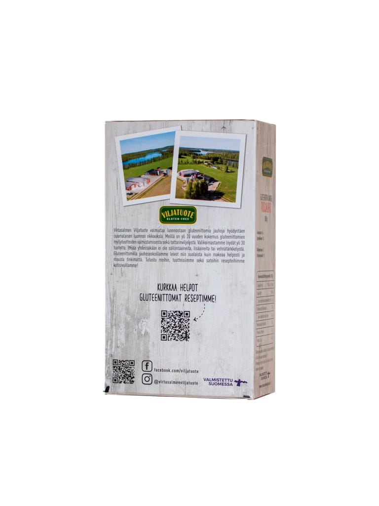 Virtasalmen Viljatuote Gluteeniton Karkea Riisijauho-Virtasalmen Viljatuote-Hyvinvoinnin Tavaratalo