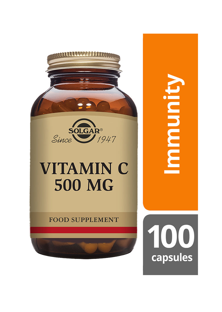 Solgar C-vitamiini 500 mg-Solgar-Hyvinvoinnin Tavaratalo