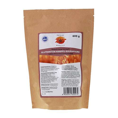 Impolan Gluteeniton Hamppu Kaurapuuro (Parasta ennen 31.01.2026)-Impolan-Hyvinvoinnin Tavaratalo