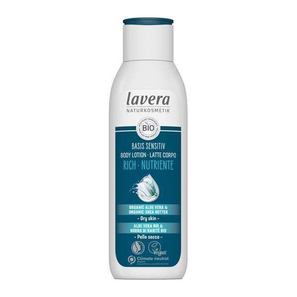 Lavera Basis Sensitiv Rich Body Lotion-Lavera-Hyvinvoinnin Tavaratalo