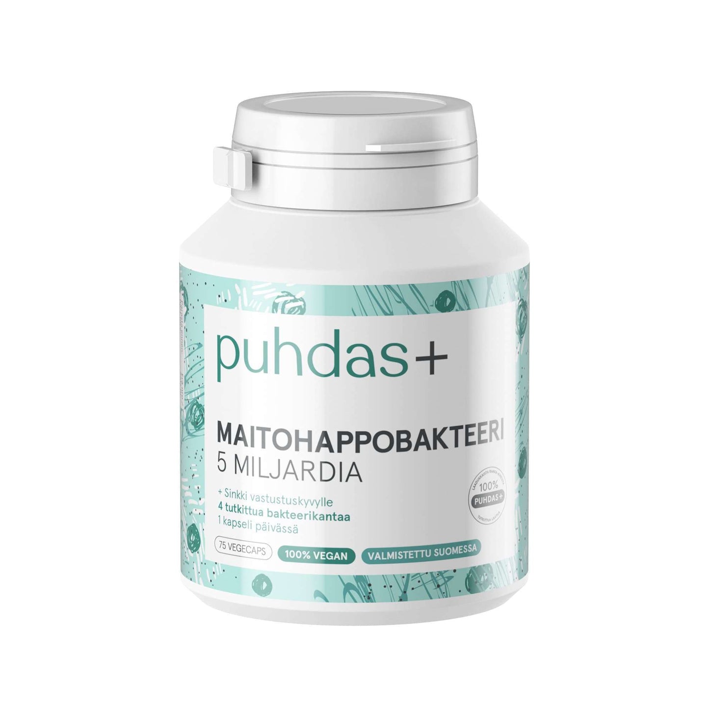 Puhdas+ Maitohappobakteeri 5 miljardia-Puhdas+-Hyvinvoinnin Tavaratalo