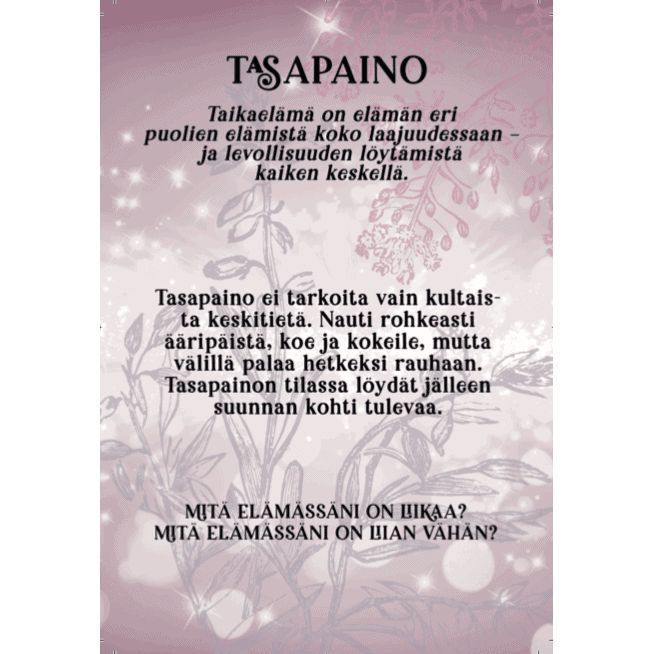 Hidasta Elämää Taikahetkiä Elämään -kortit-Hidasta Elämää-Hyvinvoinnin Tavaratalo