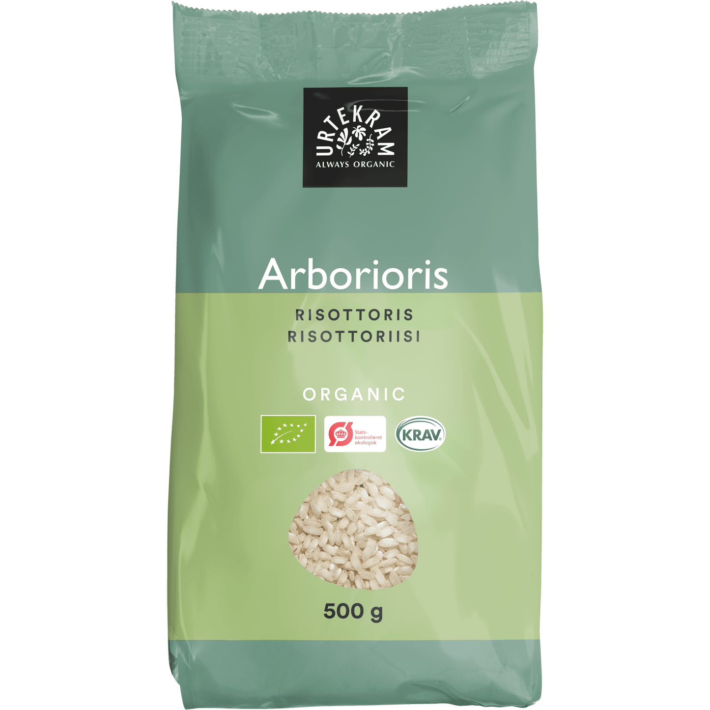 Urtekram Luomu Arborio risottoriisi-Urtekram-Hyvinvoinnin Tavaratalo