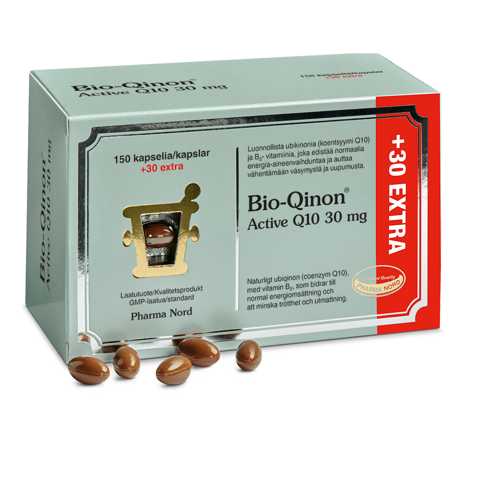 Bio-Qinon Q10, 30 mg-Pharma Nord-Hyvinvoinnin Tavaratalo