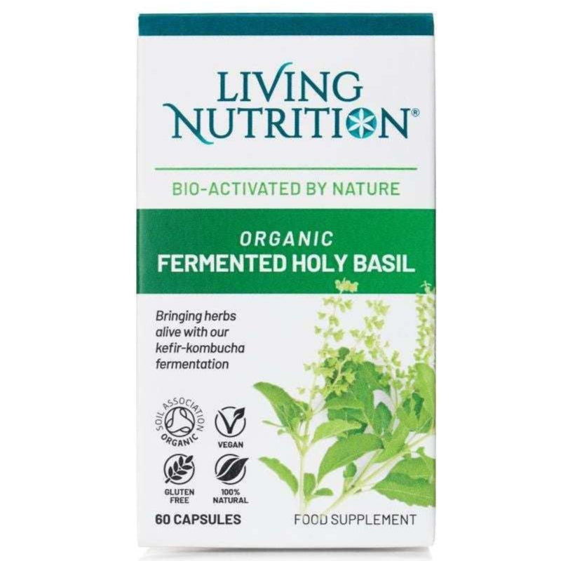 Living Nutrition Fermentoitu Pyhä Basilika-Living Nutrition-Hyvinvoinnin Tavaratalo