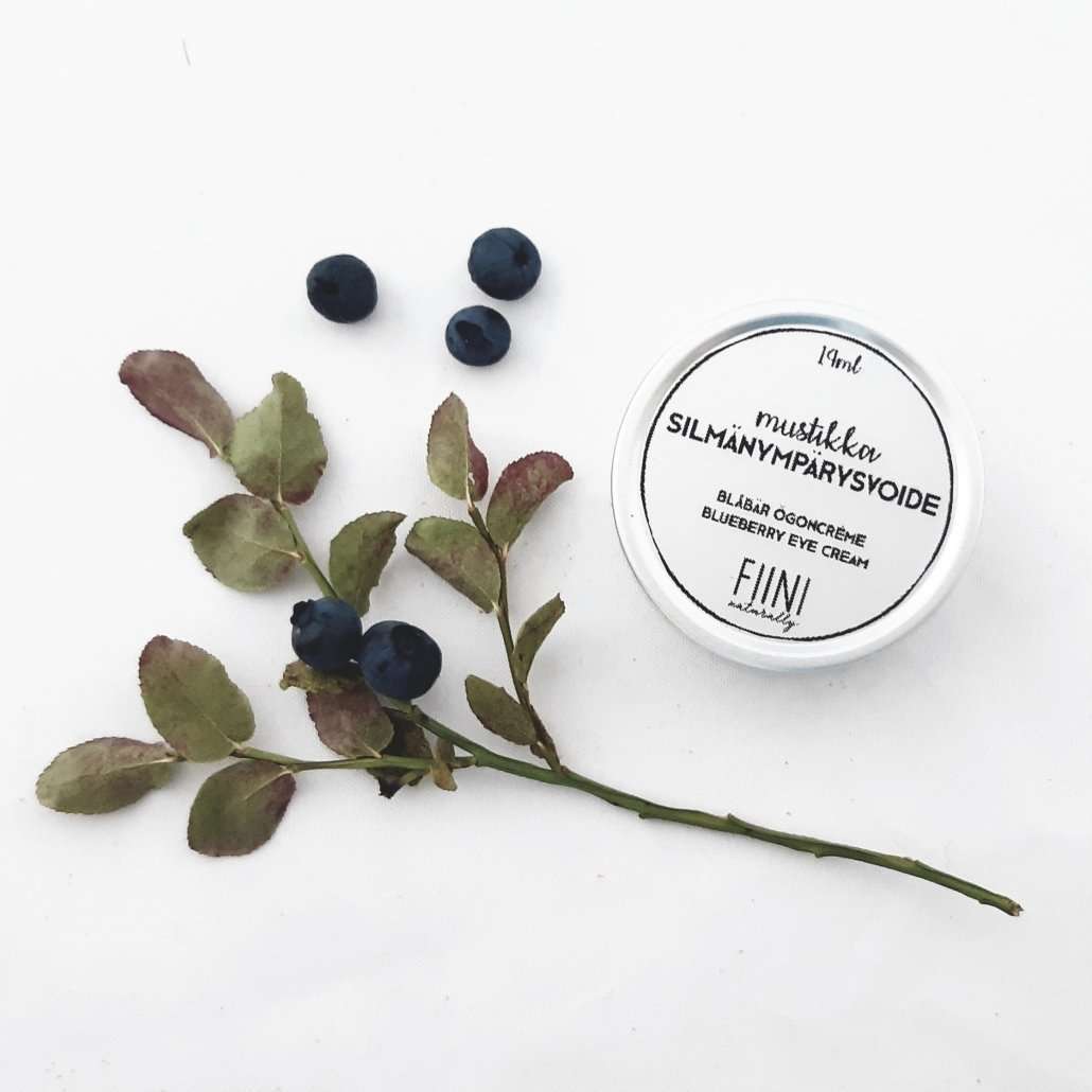 Fiini Naturally Mustikka Silmänympärysvoide-Fiini Naturally-Hyvinvoinnin Tavaratalo