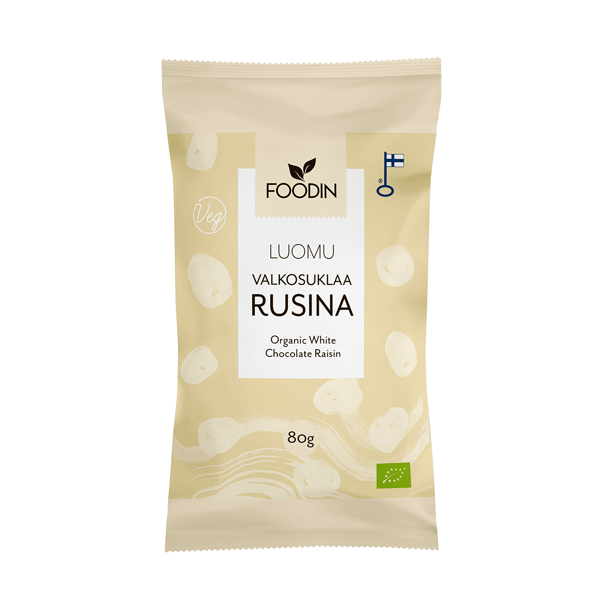 Foodin Luomu Valkosuklaarusina-Foodin-Hyvinvoinnin Tavaratalo