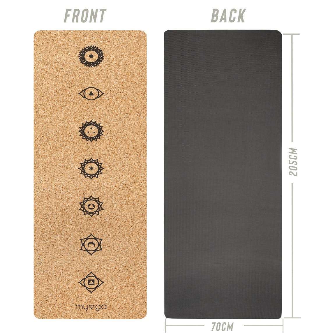 Myga Joogamatto XL Korkki-Myga-Hyvinvoinnin Tavaratalo