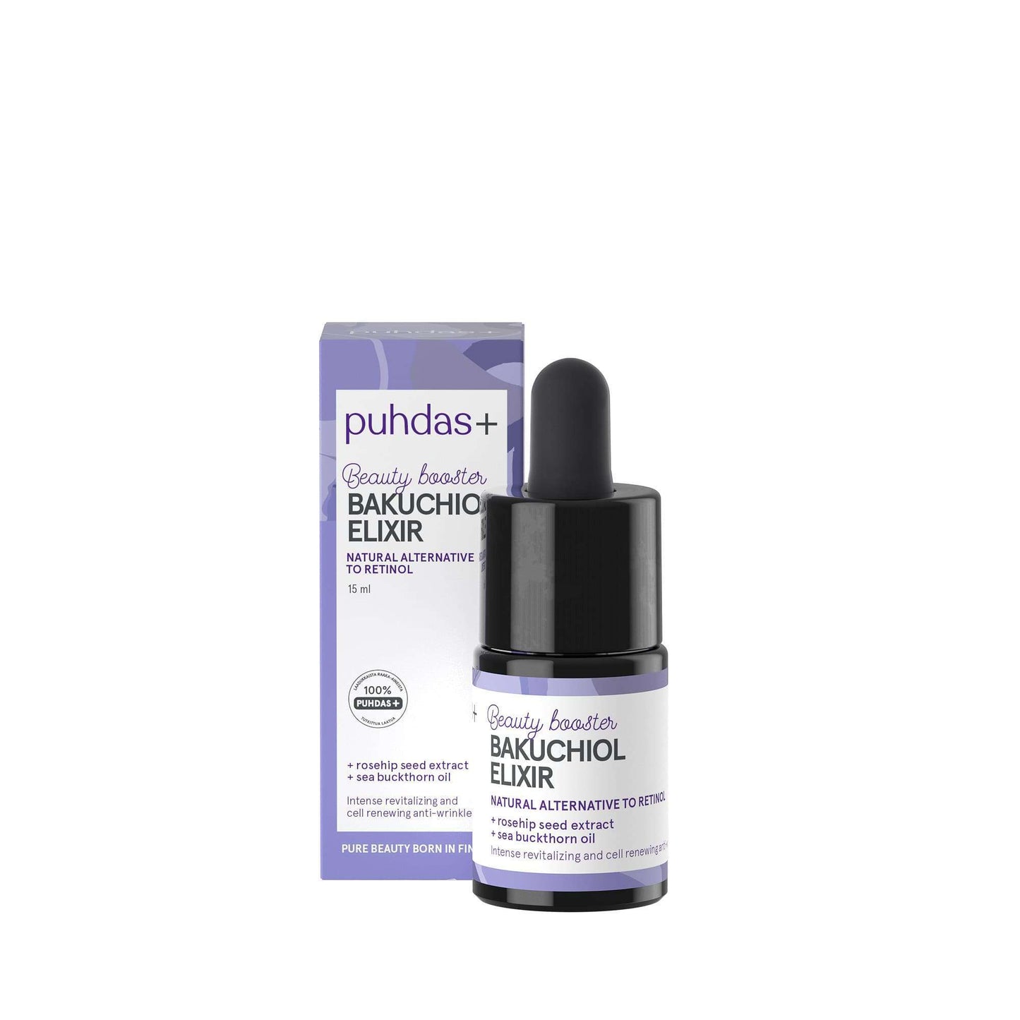 Puhdas+ Bakuchiol Beauty Booster Elixir-Puhdas+-Hyvinvoinnin Tavaratalo