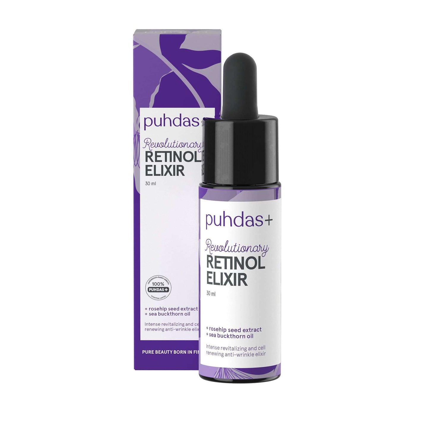 Puhdas+ Revolutionary Retinol Elixir-Puhdas+-Hyvinvoinnin Tavaratalo