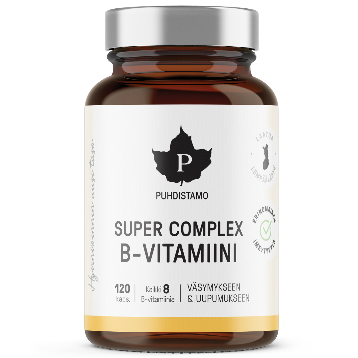 Puhdistamo Super Complex B-vitamiini-Puhdistamo-Hyvinvoinnin Tavaratalo