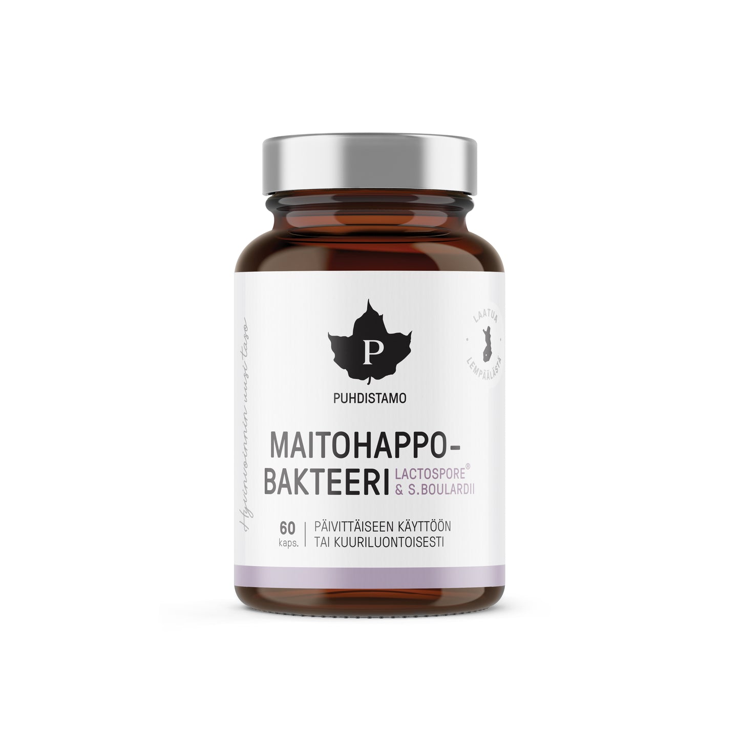 Puhdistamo Maitohappobakteeri + Boulardii-Puhdistamo-Hyvinvoinnin Tavaratalo