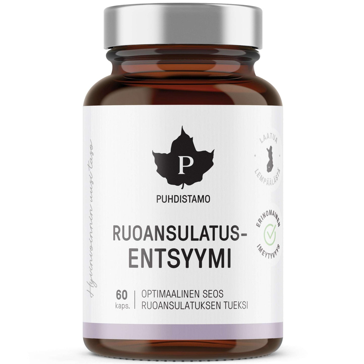 Puhdistamo Ruoansulatusentsyymi-Puhdistamo-Hyvinvoinnin Tavaratalo