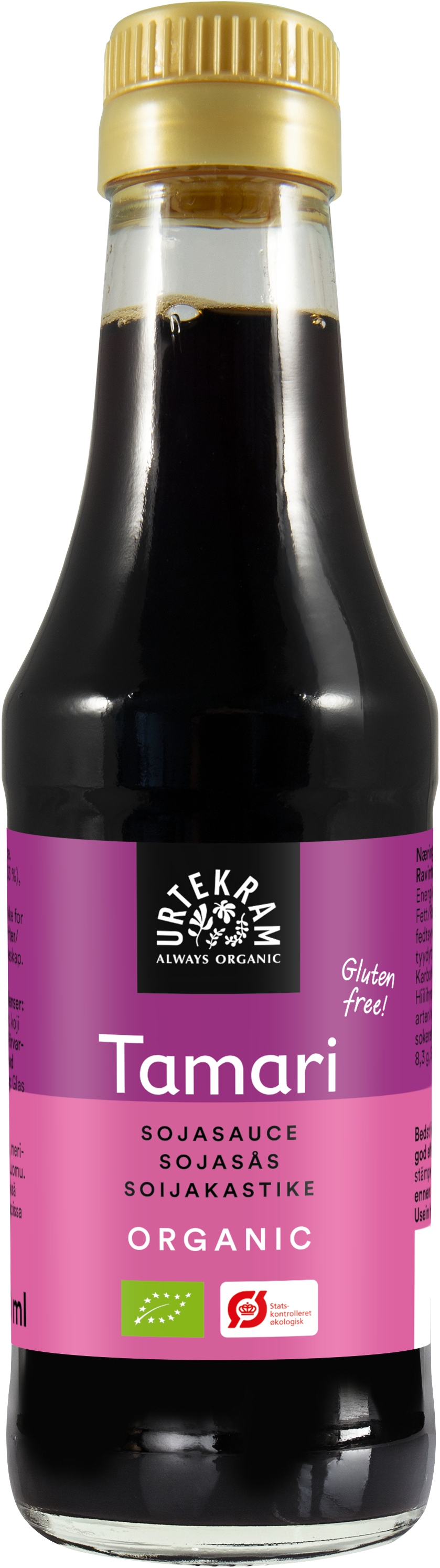 Urtekram Luomu Tamari Gluteeniton Soijakastike-Urtekram-Hyvinvoinnin Tavaratalo