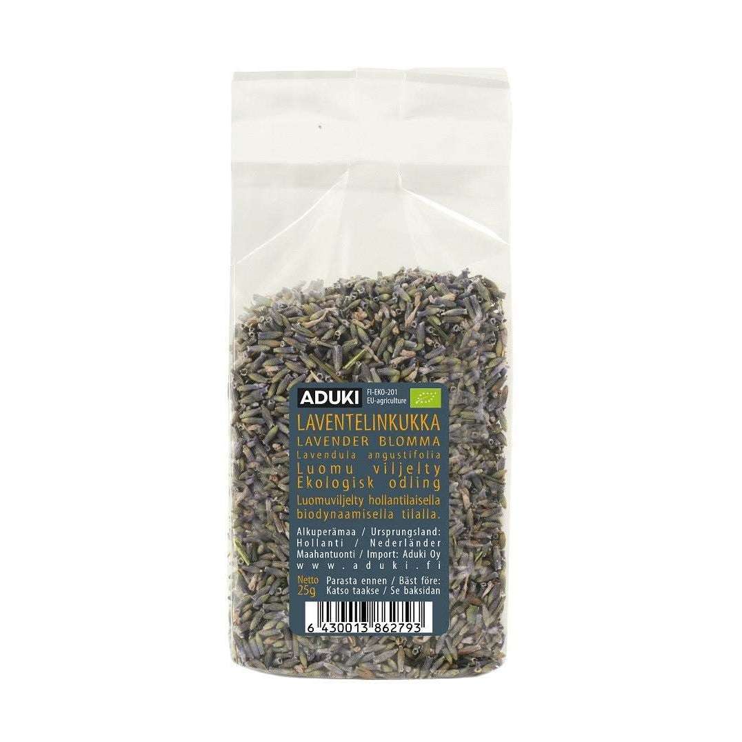 Aduki Luomu Kuivattu Laventelinkukka-Aduki-Hyvinvoinnin Tavaratalo