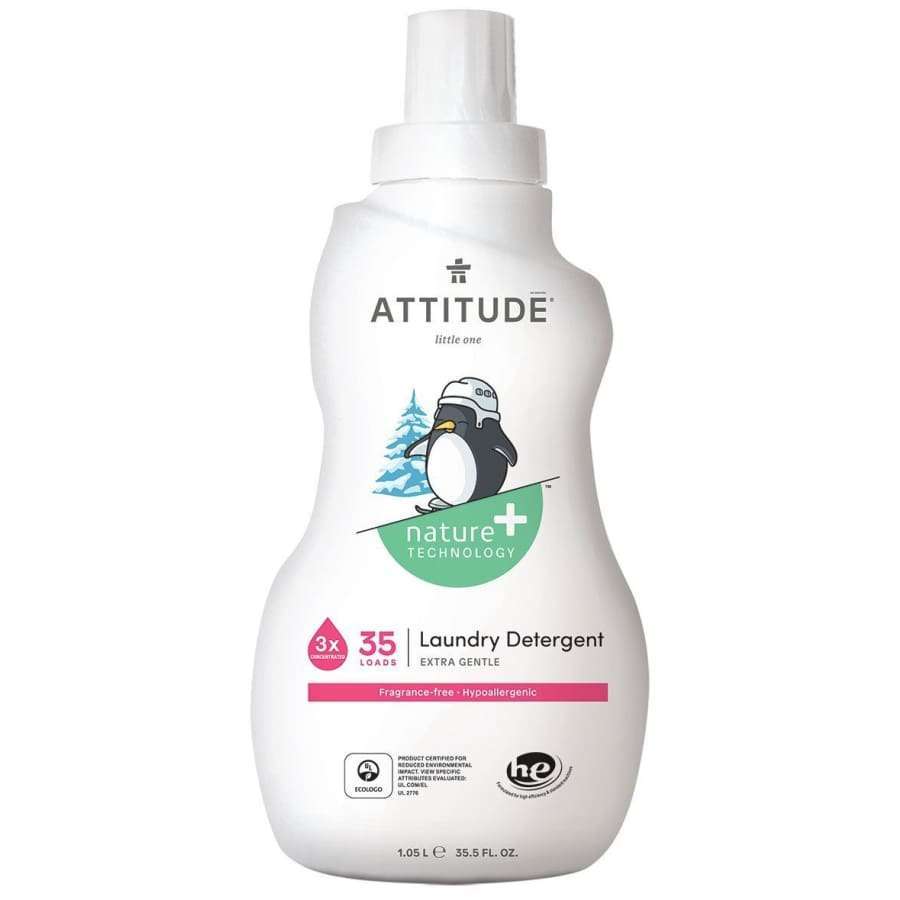 Attitude Eco-Baby Pyykinpesuaine - Tuoksuton-Attitude-Hyvinvoinnin Tavaratalo