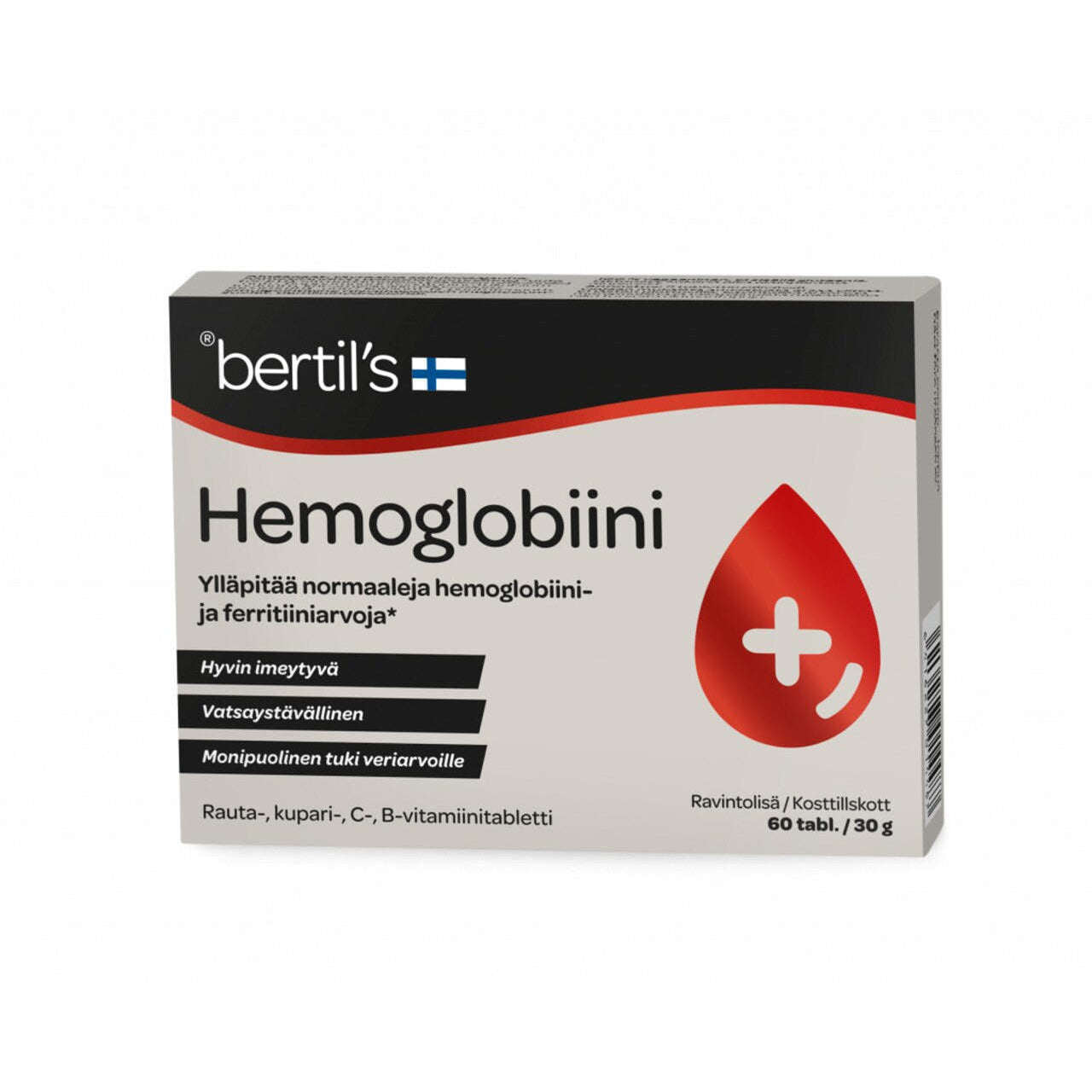 Bertils Hemoglobiini-Bertils-Hyvinvoinnin Tavaratalo