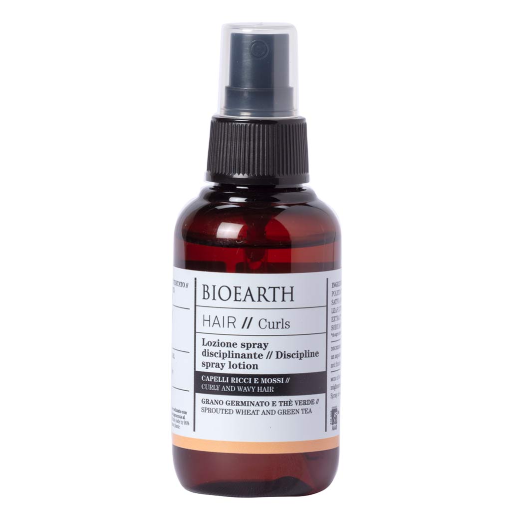 Bioearth HAIR 2.0 Discipline Spray Lotion Kiharille hiuksille-Bioearth-Hyvinvoinnin Tavaratalo