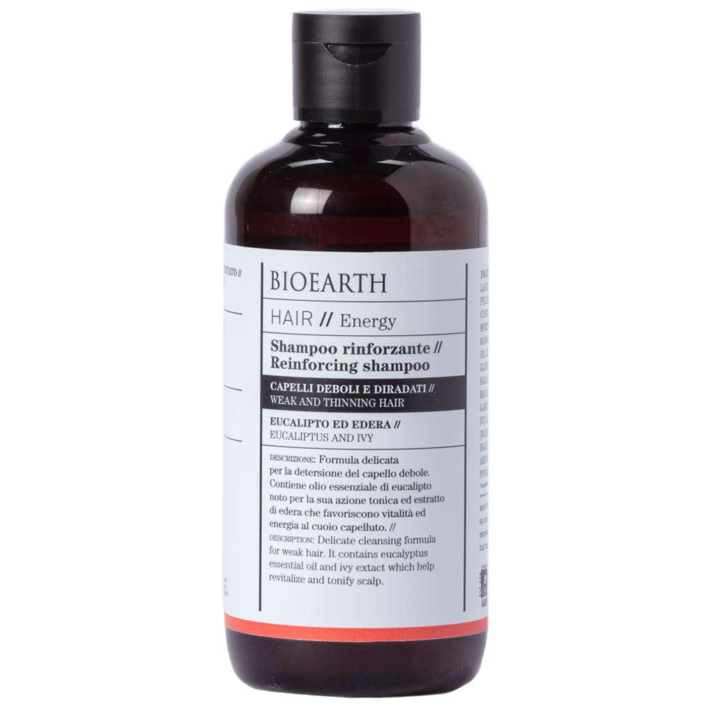 Bioearth HAIR 2.0 Shampoo ohuille ja oheneville hiuksille-Bioearth-Hyvinvoinnin Tavaratalo