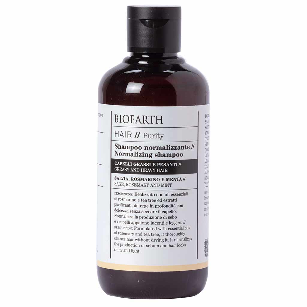 Bioearth HAIR 2.0. Shampoo Rasvoittuville hiuksille-Bioearth-Hyvinvoinnin Tavaratalo