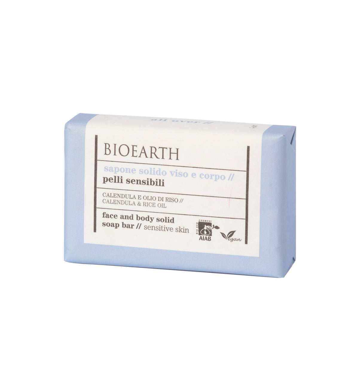 Bioearth Solid All Over Soap Calendula & Rice Oil-Bioearth-Hyvinvoinnin Tavaratalo