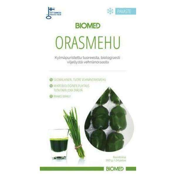 Biomed Vehnäorasmehu jääpalat-Biomed-Hyvinvoinnin Tavaratalo