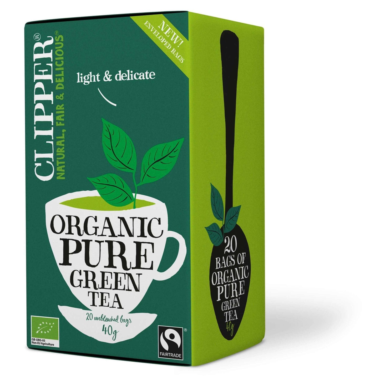 Clipper Luomu Vihreä tee-Clipper-Hyvinvoinnin Tavaratalo