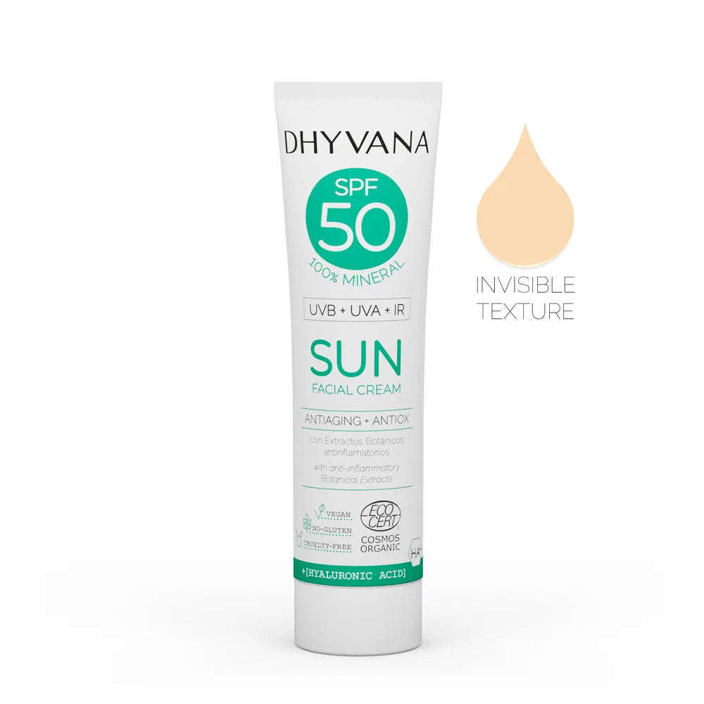 Dhyvana SUN Sävytön aurinkovoide SK50-Dhyvana-Hyvinvoinnin Tavaratalo