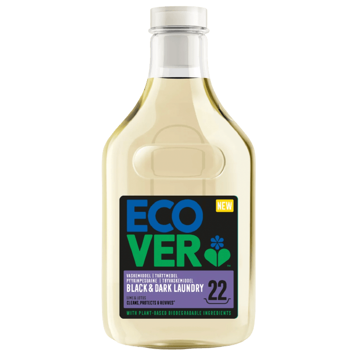 Ecover Pyykinpesutiiviste Musta- ja tummapesu Lime & Lotus-Ecover-Hyvinvoinnin Tavaratalo